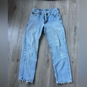 Vintage Levi’s Light Wash Straight Leg Jeans